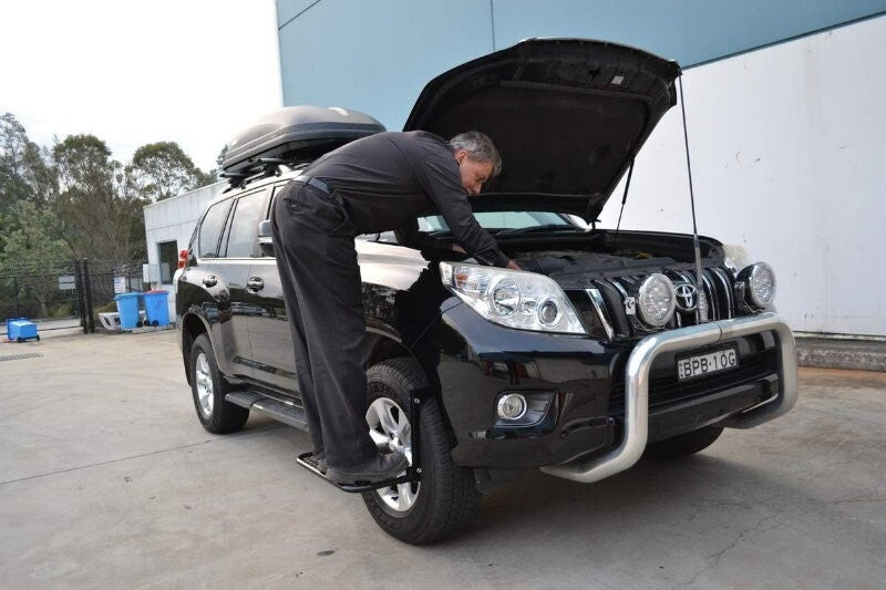 Bushranger 4x4 Car Wheel Quick Step - Folding, Adjustable Heights, Up to 150kg