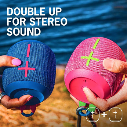 Ultimate Ears Wonderboom 3 Portable Wireless Outdoor Bluetooth Speaker HyperPink