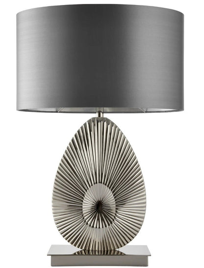Simeto Table Light 60W SW Polished Nickel Die Cast Aluminium Alloy - 60cm Height