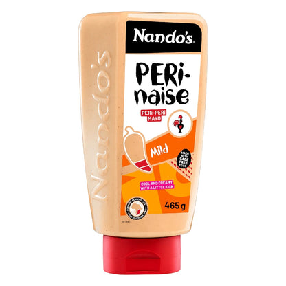 Nandos Perinaise Mild Sauce 465g Peri Peri Mayonnaise Mayo Food Dipping Sauce