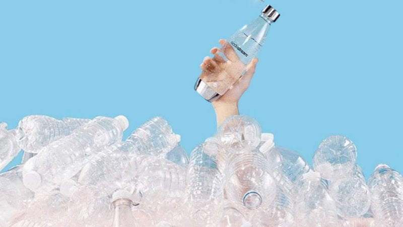 Sodastream Terra Sparkling Water Maker Value Pack or 60 Litre Quick Connect CO2