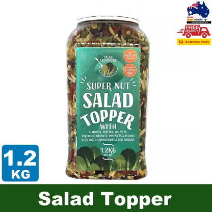 Salad Crunchers Super Nut Salad Topper Gluten Free Vegan 1.2kg Nuts & Seeds