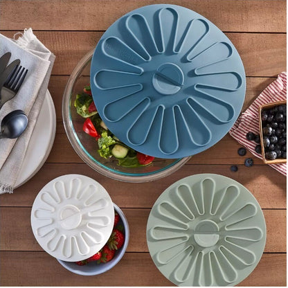 Prepworks 10-Piece Multifunction Silicone Lids Set Reusable Covers Food Grade