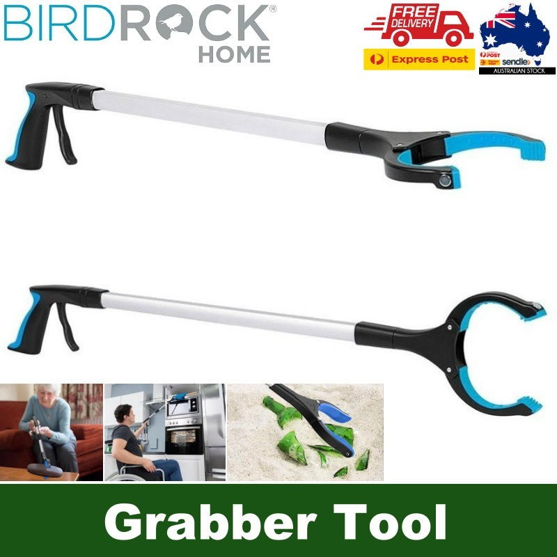 BirdRock Grabber Reacher Tool w/ 90° Rotating Jaw & Magnet for Elderly, Mobility