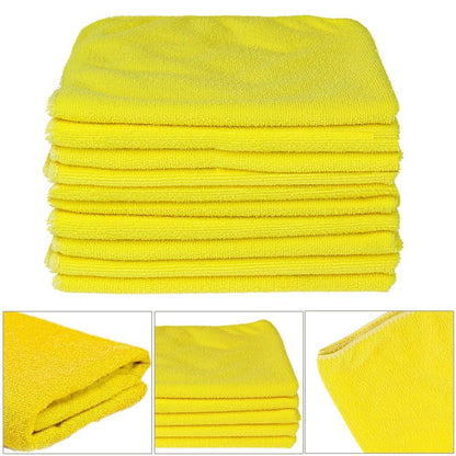 Ultra Soft Plush Microfibre Glass Cloth Car Cleaning Drying Wipe Towels 41x 41cm