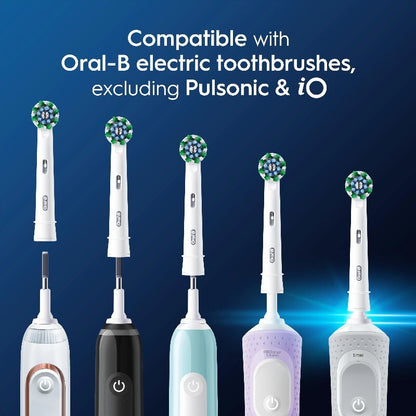 Oral-B Value Pack * 8 Precision Clean + 2 Floss Action * Replacement Brush Heads
