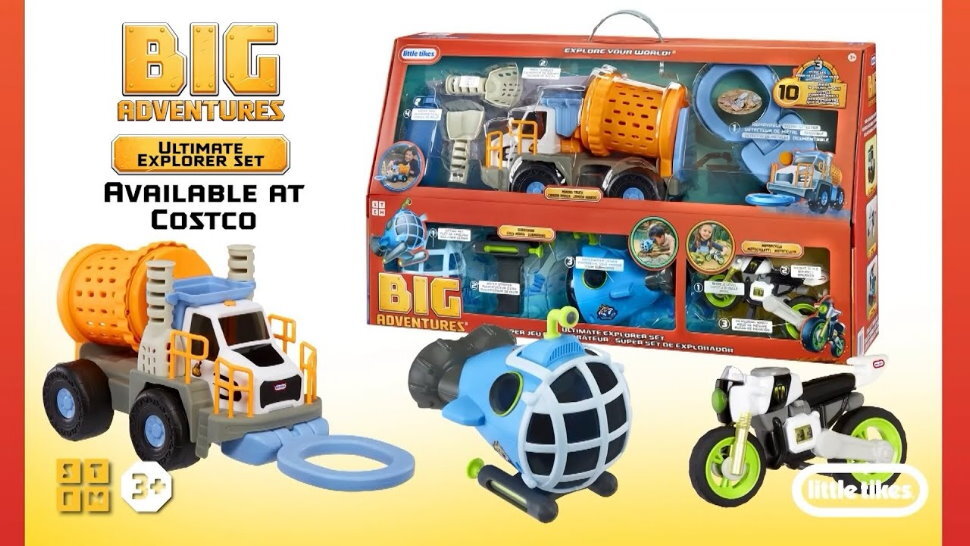 Little Tikes Big Adventures Ultimate Explorer Set STEM Toy w/ Real Working Tools