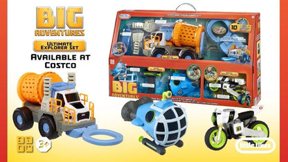 Little Tikes Big Adventures Ultimate Explorer Set STEM Toy w/ Real Working Tools