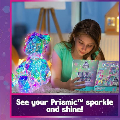 Purple Ladybug Prismic 3D Puzzle Night Light Tabletop Lantern DIY Arts & Crafts