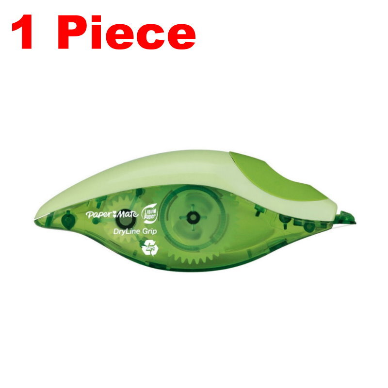 Paper Mate Liquid Paper DryLine Grip Correction Tape 5mm x 8.5m Swivel Tip