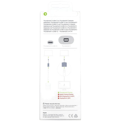 Genuine Apple Thunderbolt 3 USB-C to Thunderbolt 2 USB Cable Adapter MYH93AM