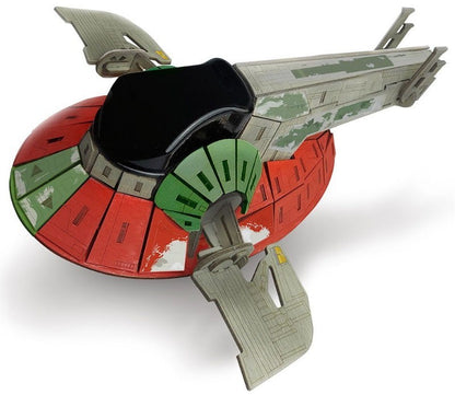 Star Wars Wood Worx The Mandalorian Bobba Fett's Starfighter 3D Wooden Model Kit