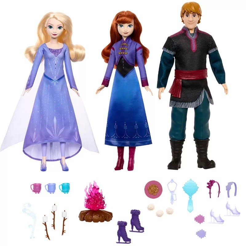 Mattel 11" Disney Frozen / Disney Moana 2 Fashion Dolls & Accessories Ages 3+