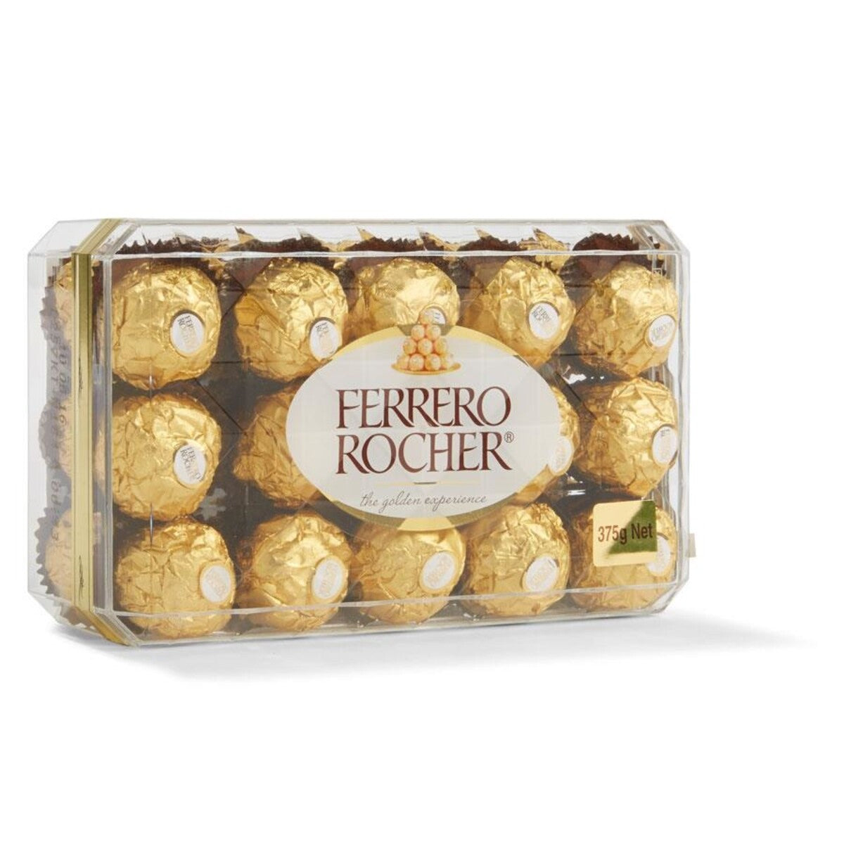 30 x Ferrero Rocher Hazelnut Fine Milk Wafer Chocolate 375g Gift Kids Snack Pack