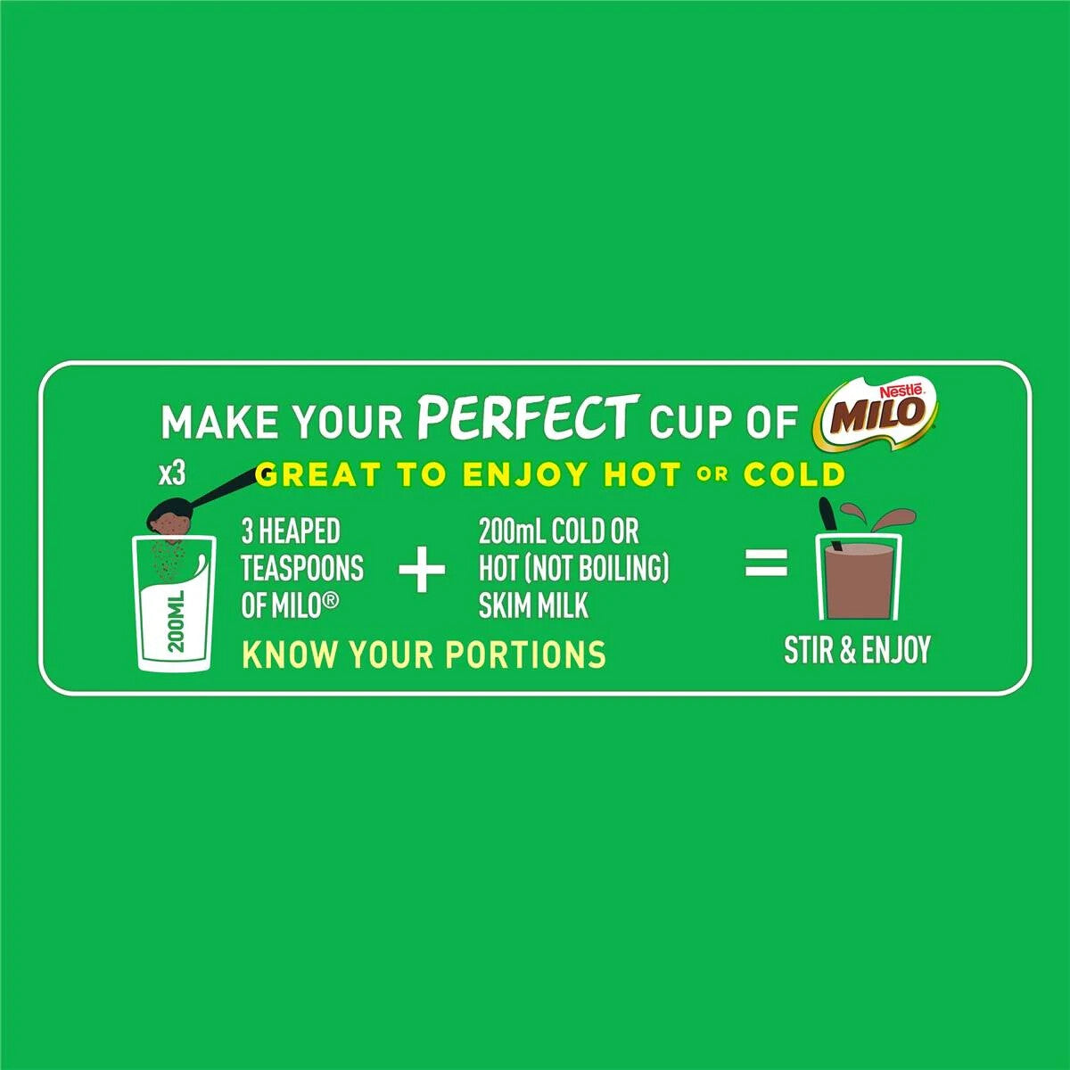 Nestle Milo Chocolate Malted Energy Powder Drink 1.5kg Tin Nutrient Rich Low GI