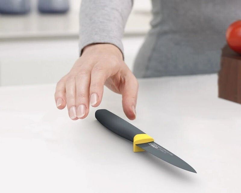 Joseph Joseph 6-Piece Multi-Colour Elevate Knife Set with Protective Sheaths