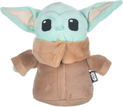 Star Wars Pets 3 Pcs The Mandalorian Set for Dog 9" Mandalorian, 9" GROGU, Bone