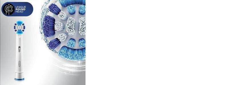 Oral-B Value Pack * 8 Precision Clean + 2 Floss Action * Replacement Brush Heads