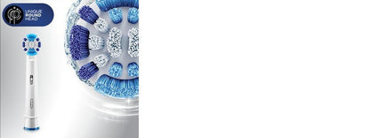 Oral-B Value Pack * 8 Precision Clean + 2 Floss Action * Replacement Brush Heads