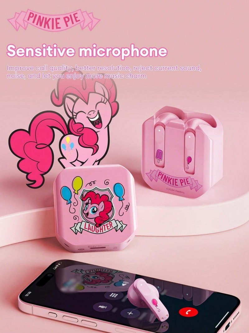 Disney My Little Pony MLP-E07 Wireless Bluetooth Earbuds Headphones for Kids