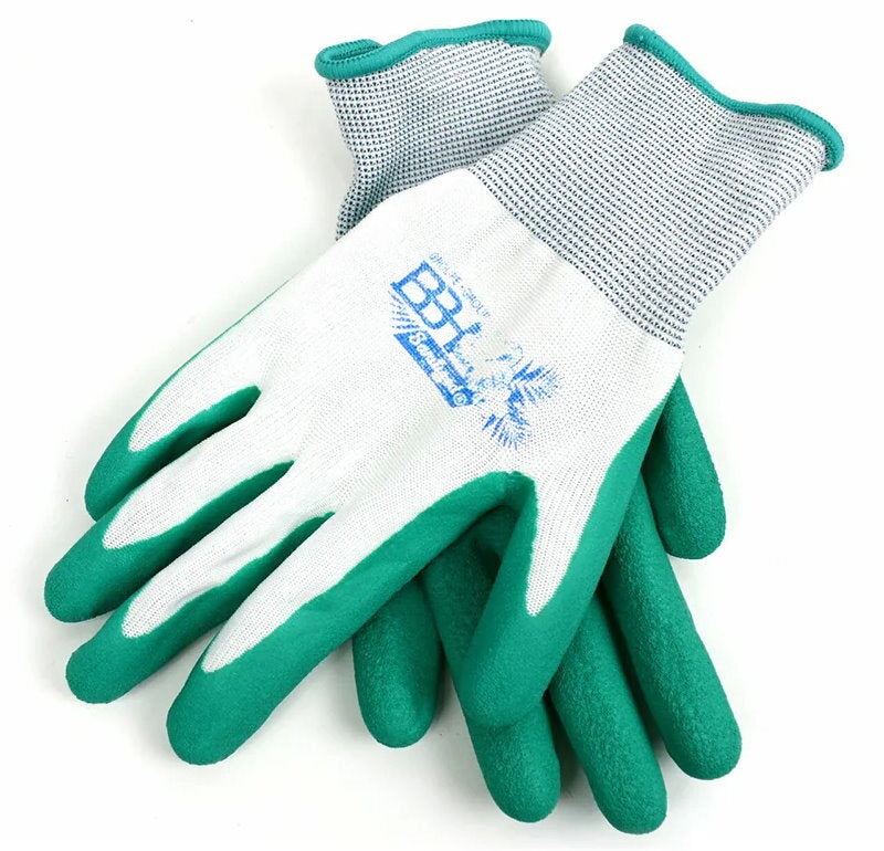 Groupe BBH Latex Foam Comfort Grip Breathable Durable Gardening Gloves for Women