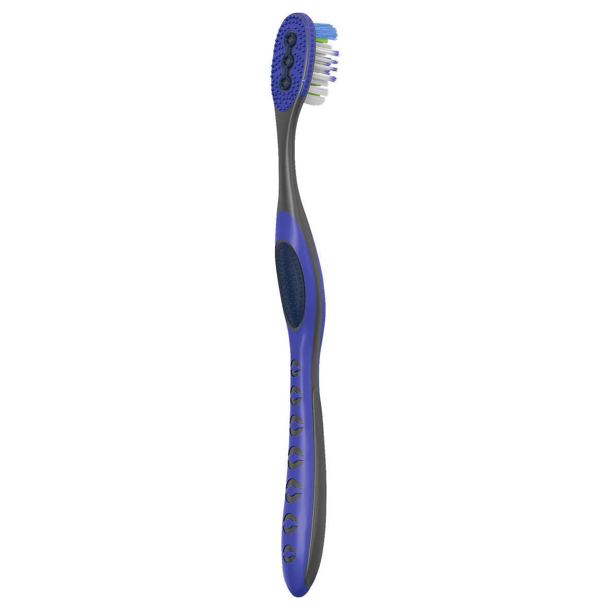Colgate Total Advanced Plus Floss-Tip Manual Toothbrushes Tongue Cleaner 8 pack