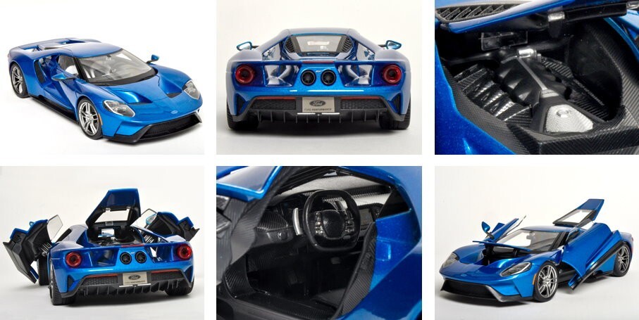 Maisto 1:18 Scale Special Edition 2017 Ford GT Die Cast Car Set