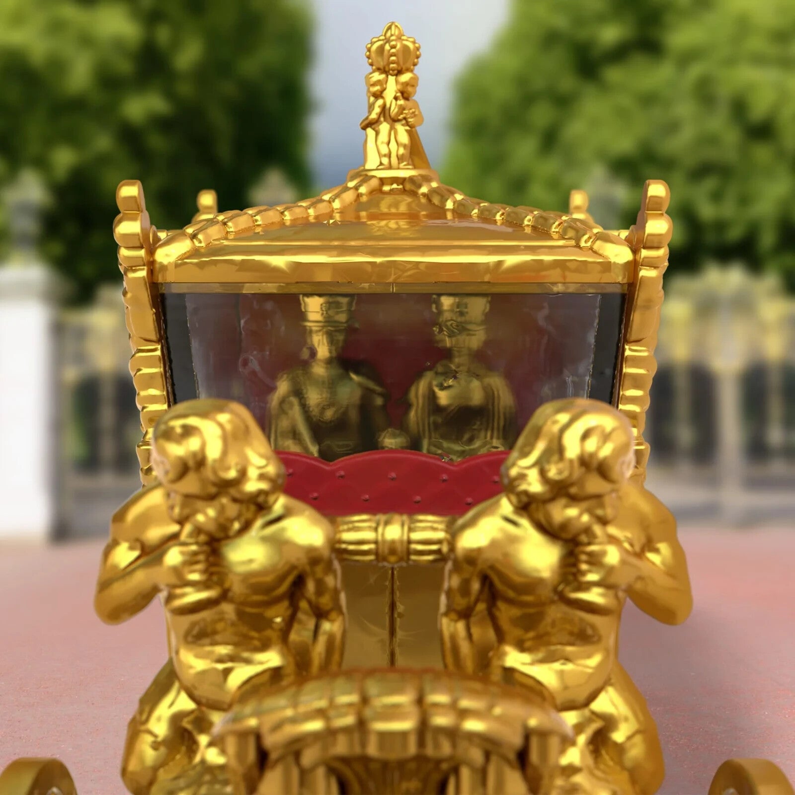 Matchbox Collectors 1762 Gold State Coach 2023 King Charles III Coronation HWJ96