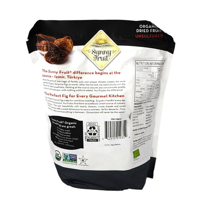 Organic Sun Dried Smyrna Figs Kosher Vegan Healthy Fruit Snack Gluten Free 1.1Kg