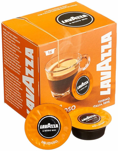 Lavazza A Modo Mio Espresso Coffee Machine Capsule Pod Rossa Passionale Intenso