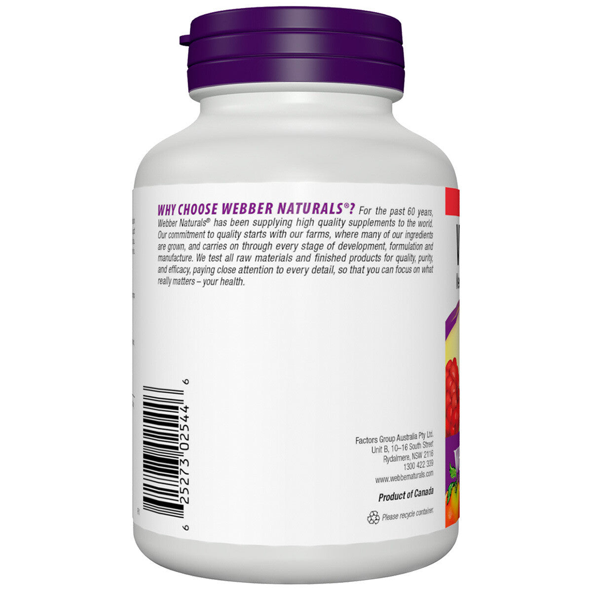 Webber Natural Vitamin B12 Mecobalamin 1000 mcg 100 Tablets Tiredness Fatigue