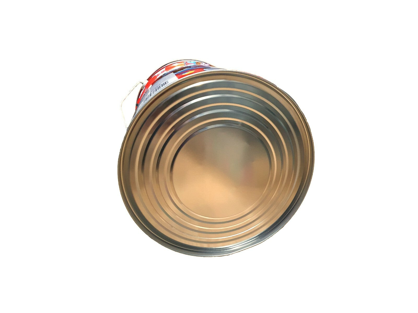 Chupa Chups Collectible Tin Storage Bucket with Lid & Handle Kids Toy Store Box