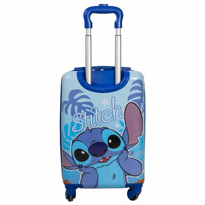 Licensed Disney Stitch Children's Travel Luggage Backpack Set With Luggage Tag