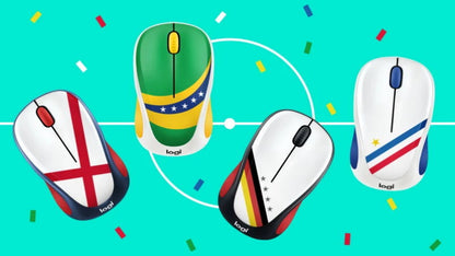Logitech M238 Fan Collection Wireless Mouse - Brazil or England