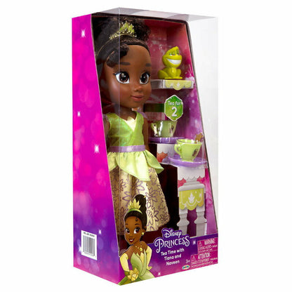 Disney Princess Doll Tea Time w/ Friend - Doll, Outfit, Tea Cups, Plates, Spoons
