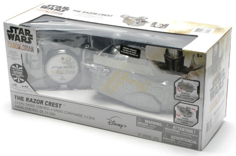 Disney Star Wars The Mandalorian Grogu /The Razor Crest 2.4GHzRemote Control Car