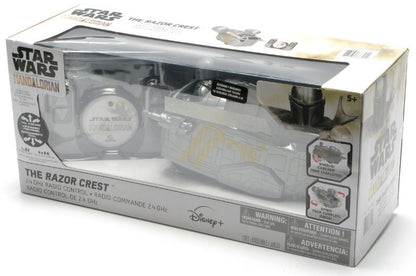 Disney Star Wars The Mandalorian Grogu /The Razor Crest 2.4GHzRemote Control Car