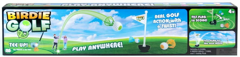 Hog Wild Birdie Outdoor Golf Play Set - Outdoor Game for Family Fun