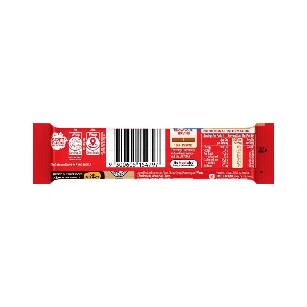 KitKat Chunky Cookie Dough Crisp Wafer Chocolate Bars Kids Break Snack 36 x 45g