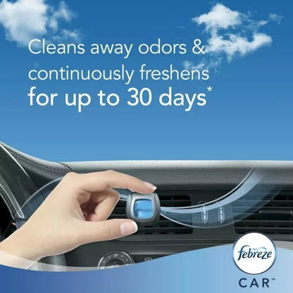 Febreze 5-Pack Mini Car Air Freshener Vent Clips Scents 5 x 2mL Up to 150 Days