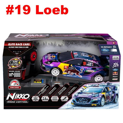 Nikko RC Elite Race Cars 1:14 (34cm) M-Sports Ford Puma Hybrid Rally 1 WRC 2024