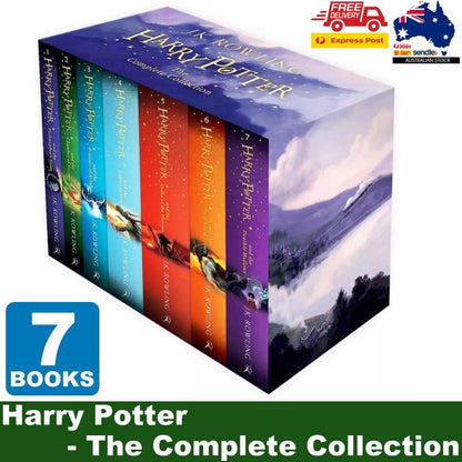 Harry Potter - The Complete Collection 7 Book Boxset by J.K. Rowling