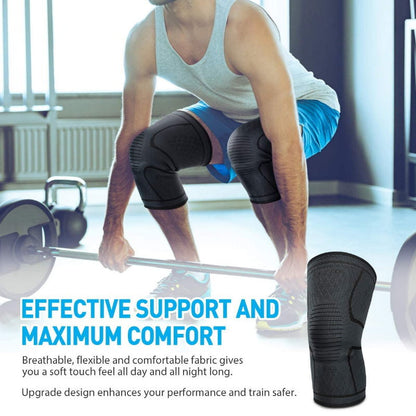 Copper Fit Elite Knee Compression Sleeve Knee Support Brace Size L/XL or S/M