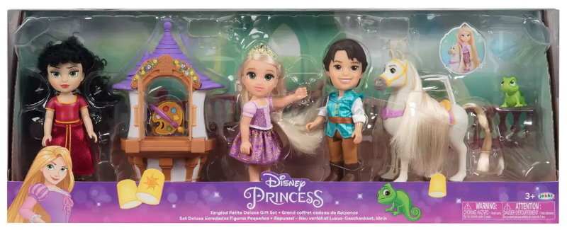 Disney Princess Dolls Deluxe Petite Storytelling Set Gift Set (3+ Years)