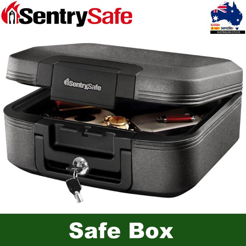 Sentry Safe CHW20101 Fireproof & Waterproof Privacy Lock Chest Safe Box with Key