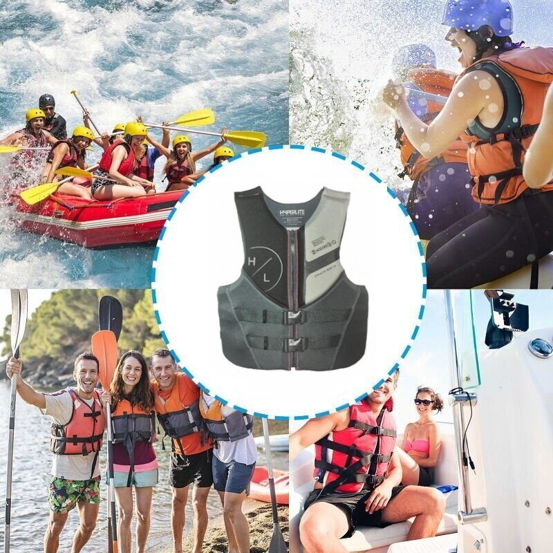 Hyperlite Wake Co Mens Elite Life Jacket Vest Australian Approved Water Sports
