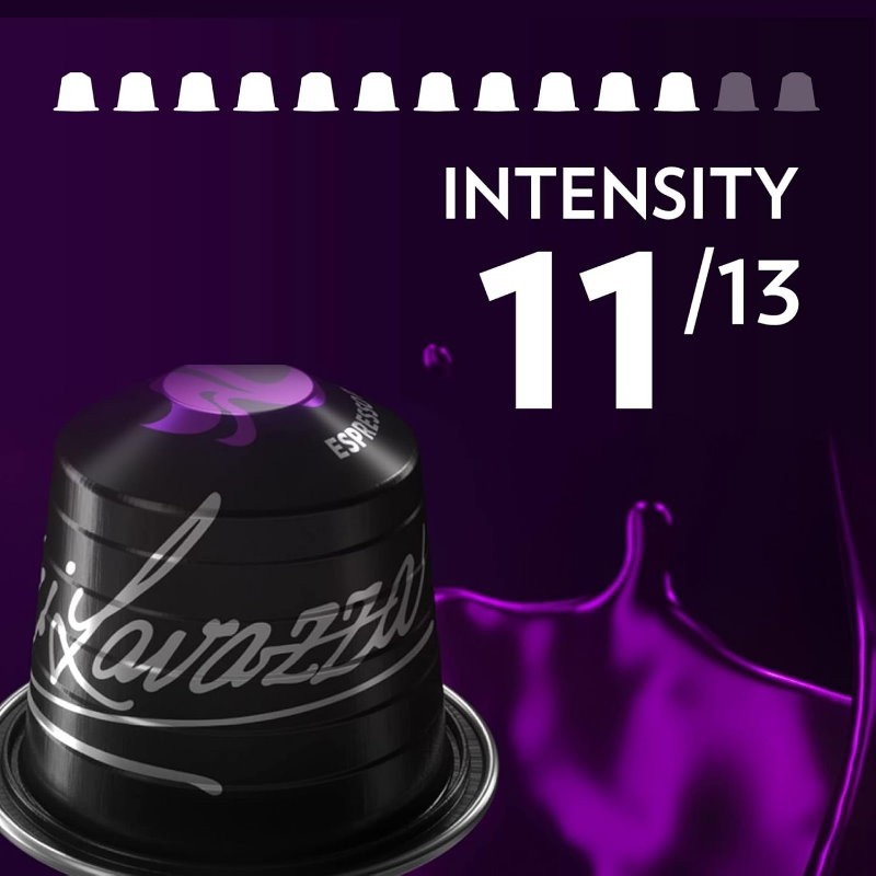 Lavazza Espresso Maestro Intenso Coffee Capsules Nespresso 30 or 60 Pods