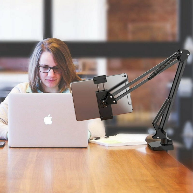 Simplecom CL516 Phone & Tablet (4"-11") Holder Foldable Long Arm Stand Holder