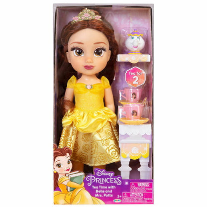Disney Princess Doll Tea Time w/ Friend - Doll, Outfit, Tea Cups, Plates, Spoons