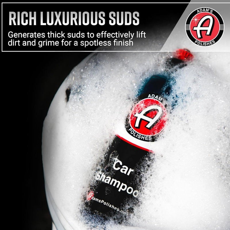 Adam's Polishes Car Wash Shampoo 2.5L Spot Free pH Best For Snow Foam Cannon